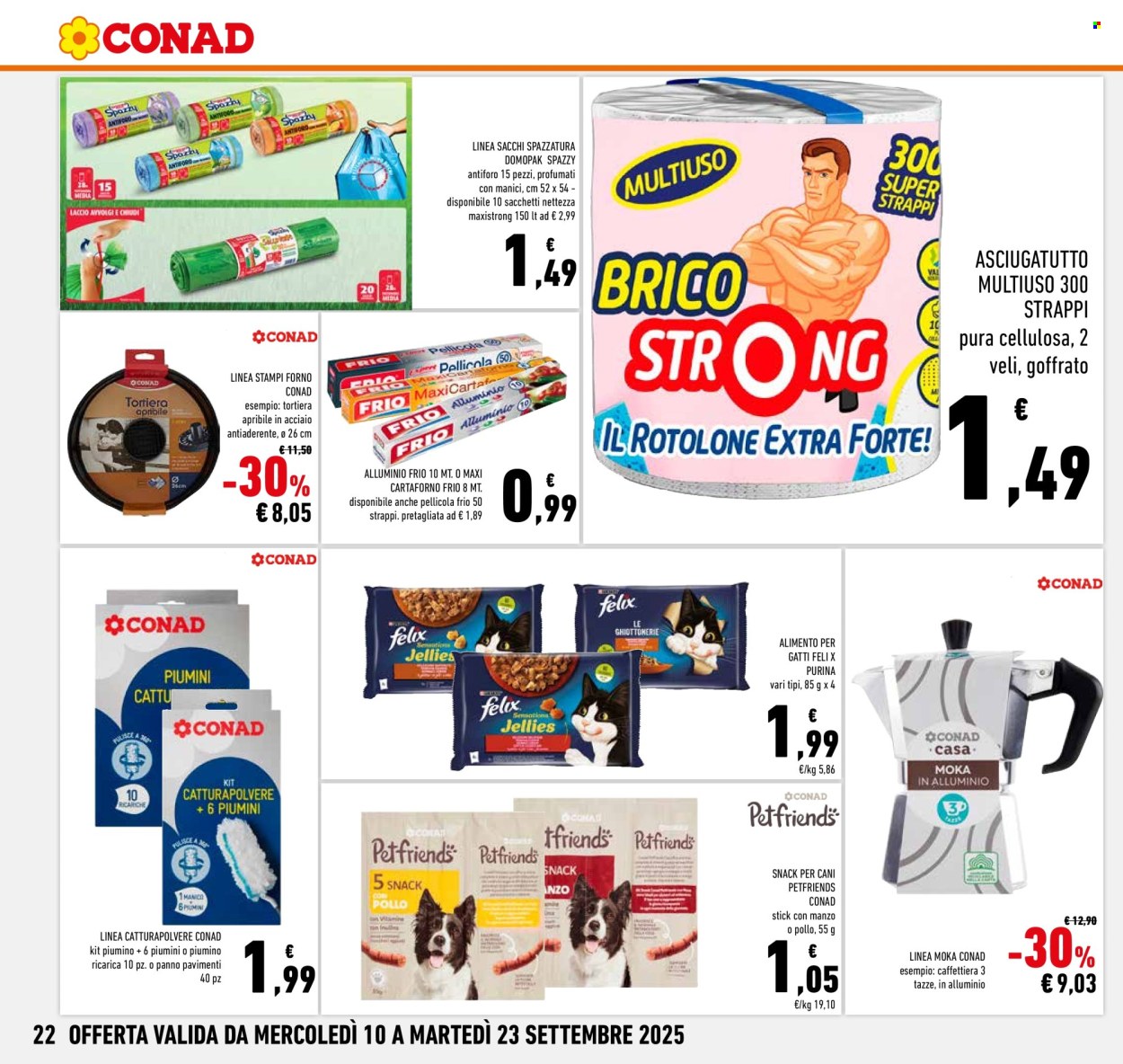 Volantino Conad - 10/9/2025 - 23/9/2025. Pagina 22