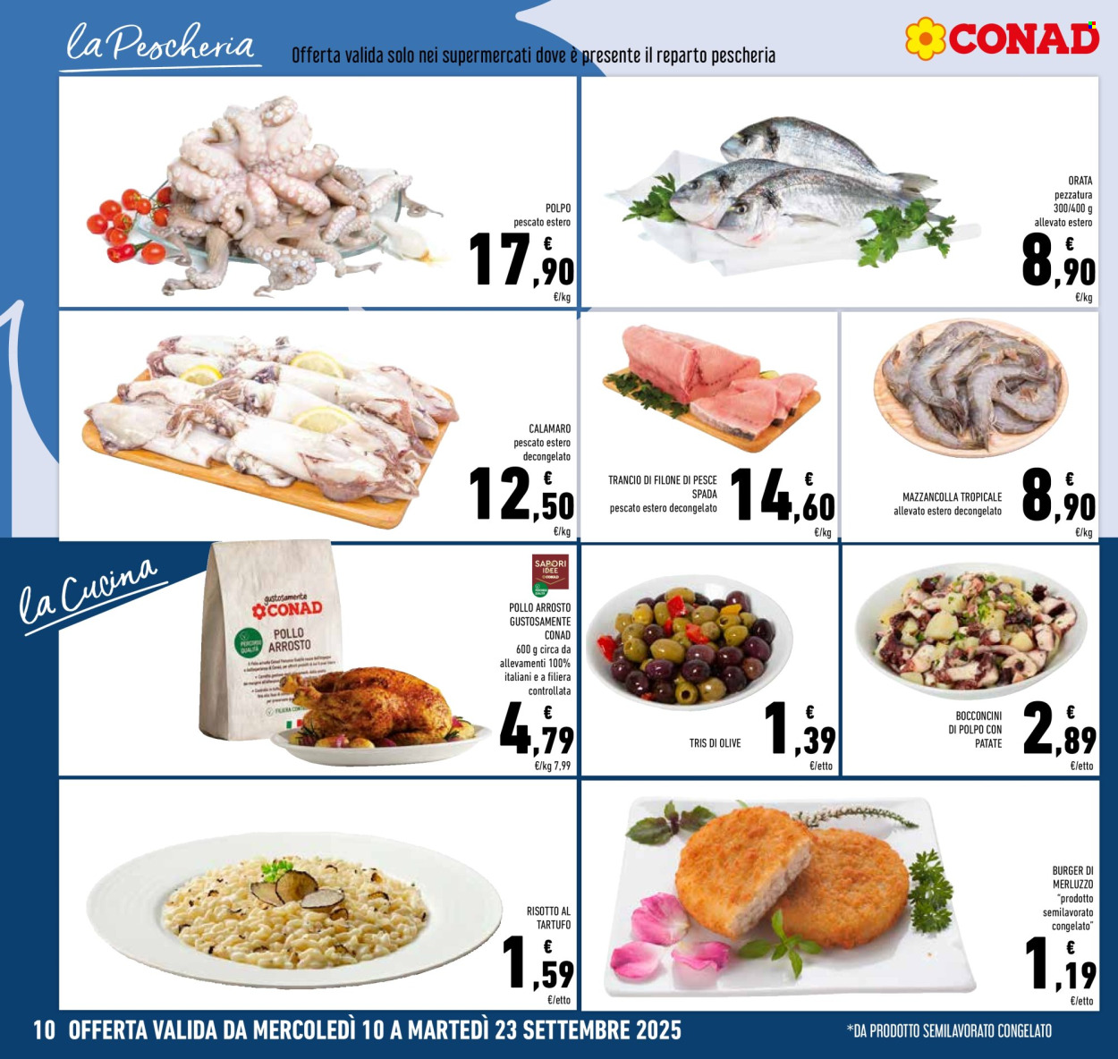 Volantino Conad - 10/9/2025 - 23/9/2025. Pagina 10