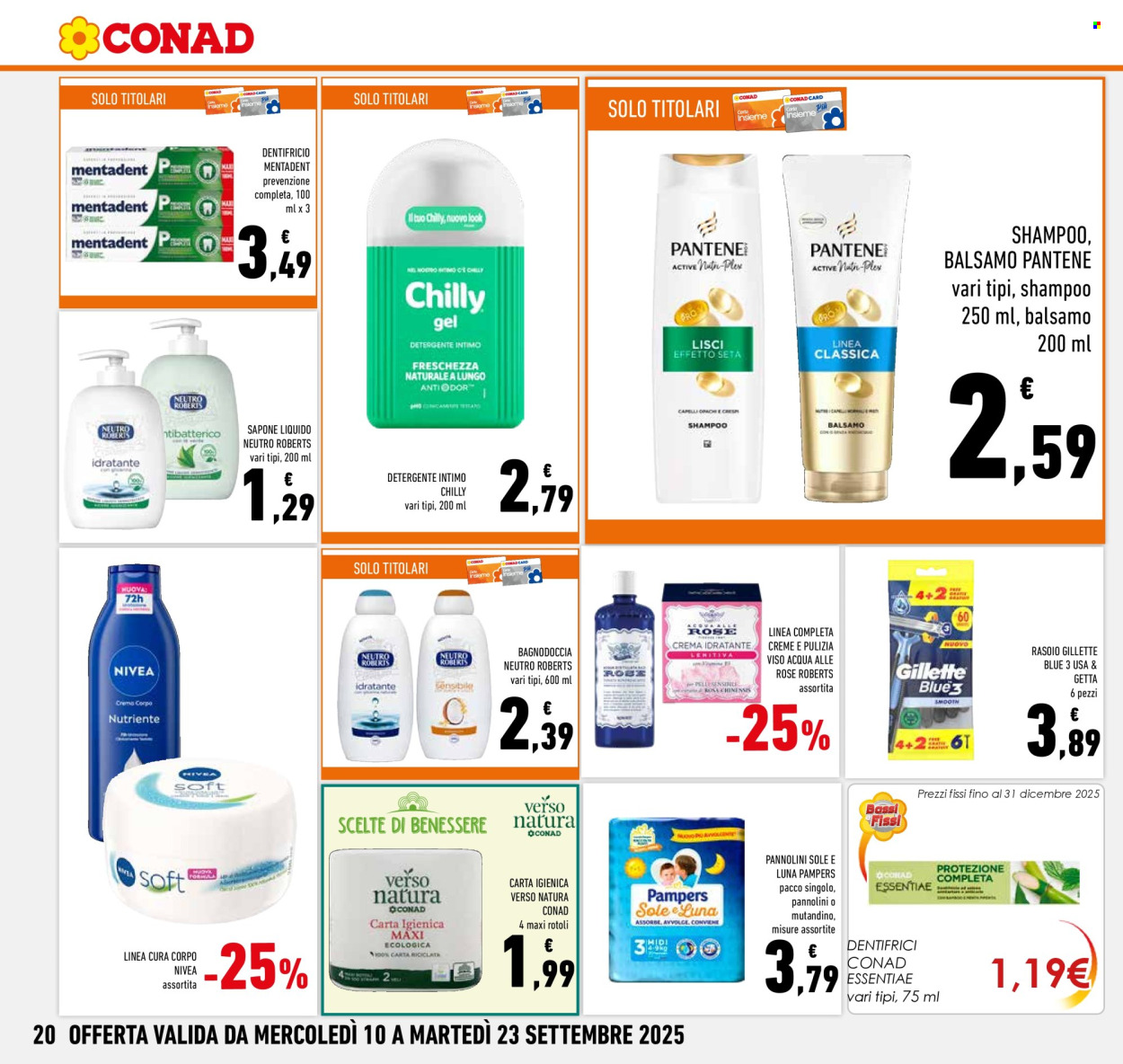 Volantino Conad - 10/9/2025 - 23/9/2025. Pagina 20