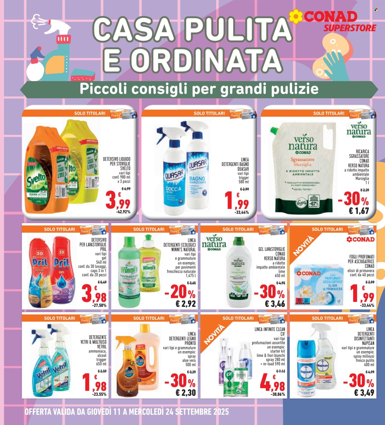 Volantino Conad - 11/9/2025 - 24/9/2025. Pagina 32