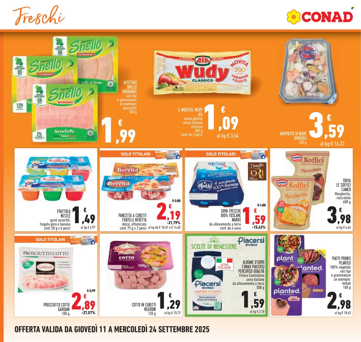 Volantino Conad - 11/9/2025 - 24/9/2025. Pagina 14