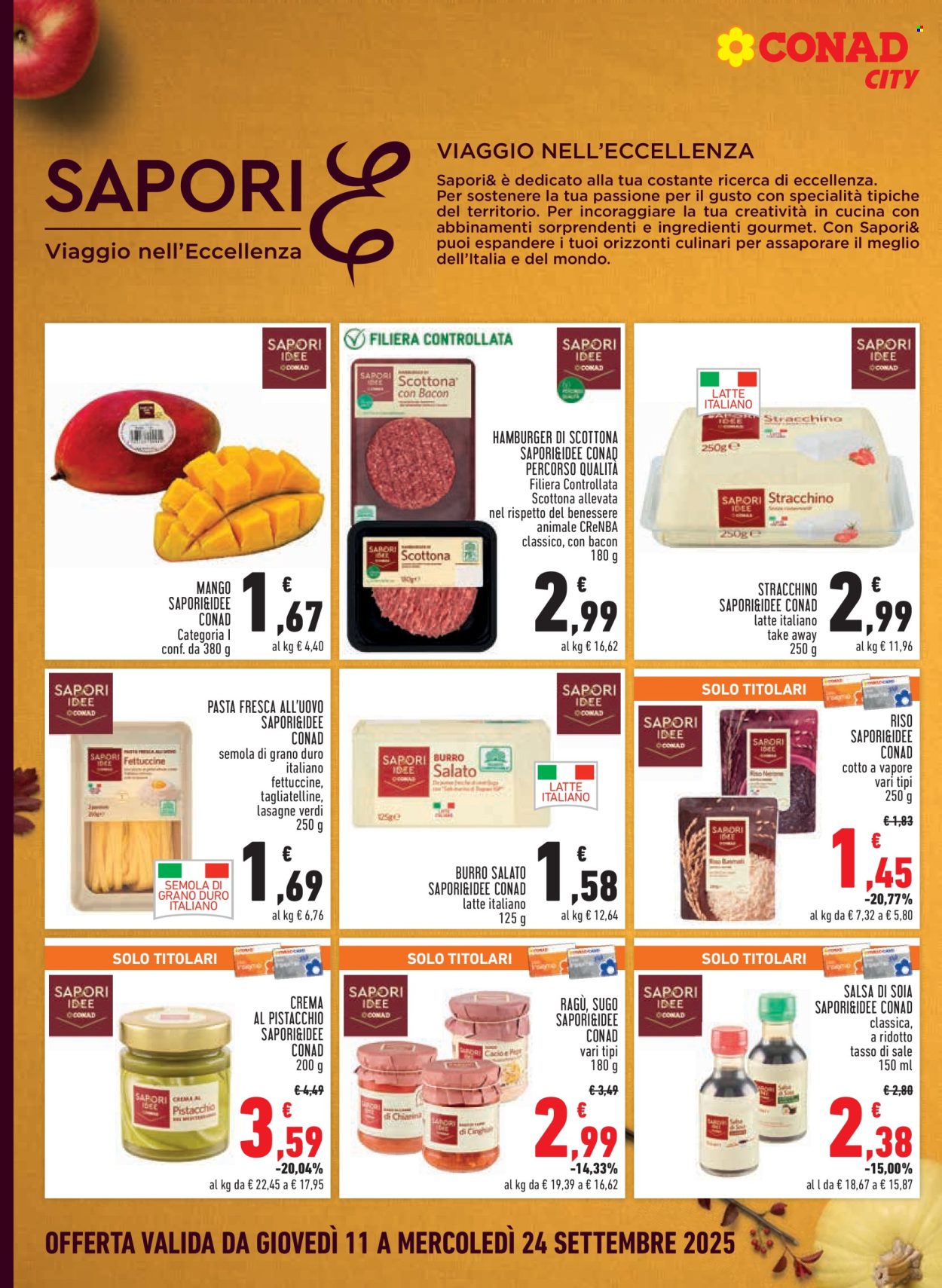Volantino Conad - 11/9/2025 - 24/9/2025. Pagina 10