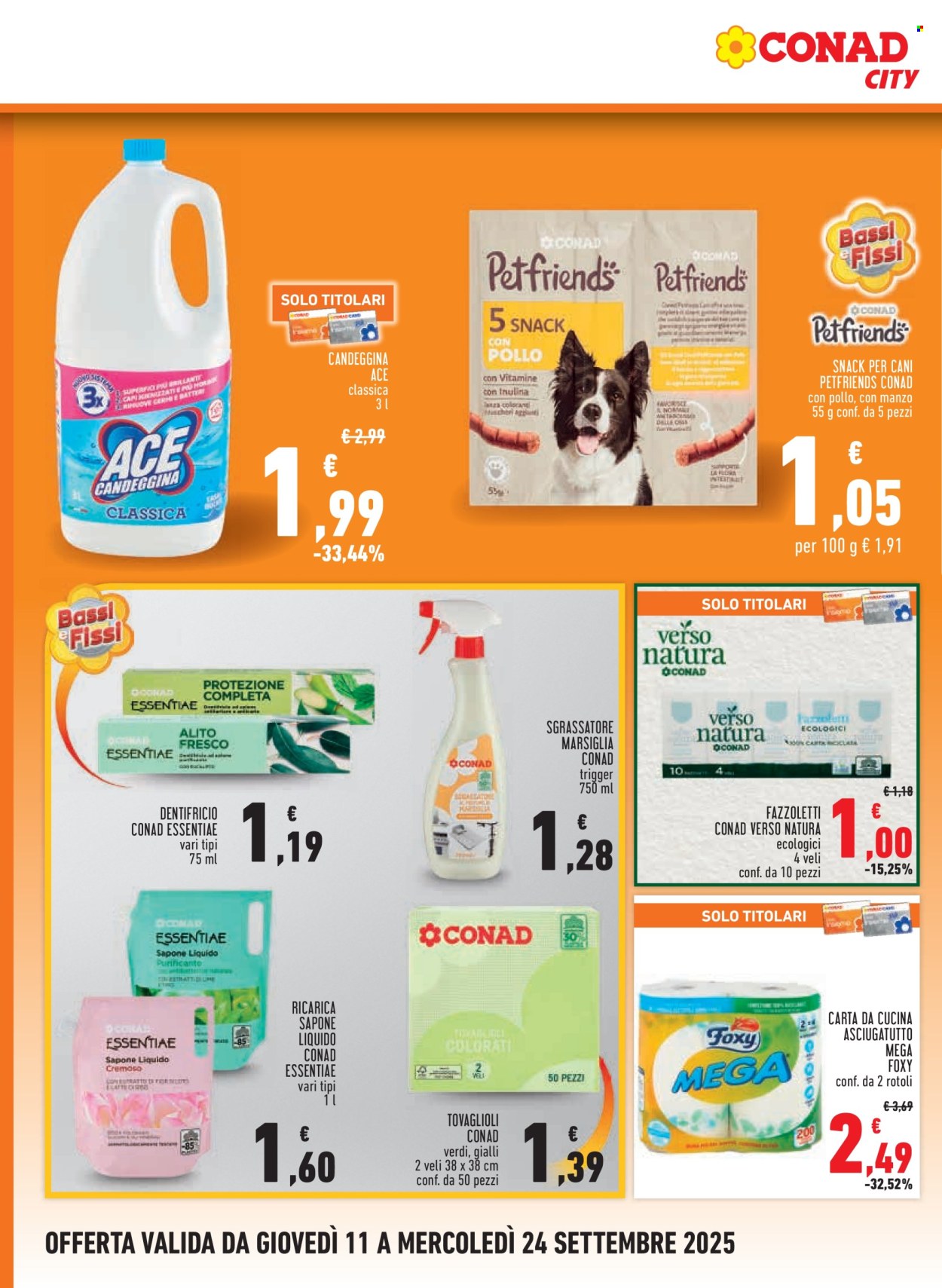 Volantino Conad - 11/9/2025 - 24/9/2025. Pagina 18