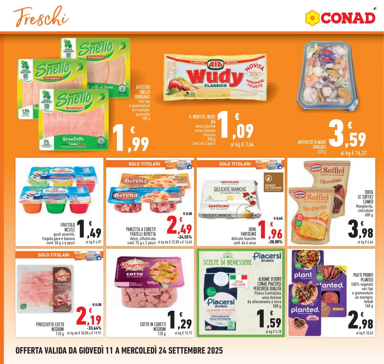 Volantino Conad - 11/9/2025 - 24/9/2025. Pagina 14