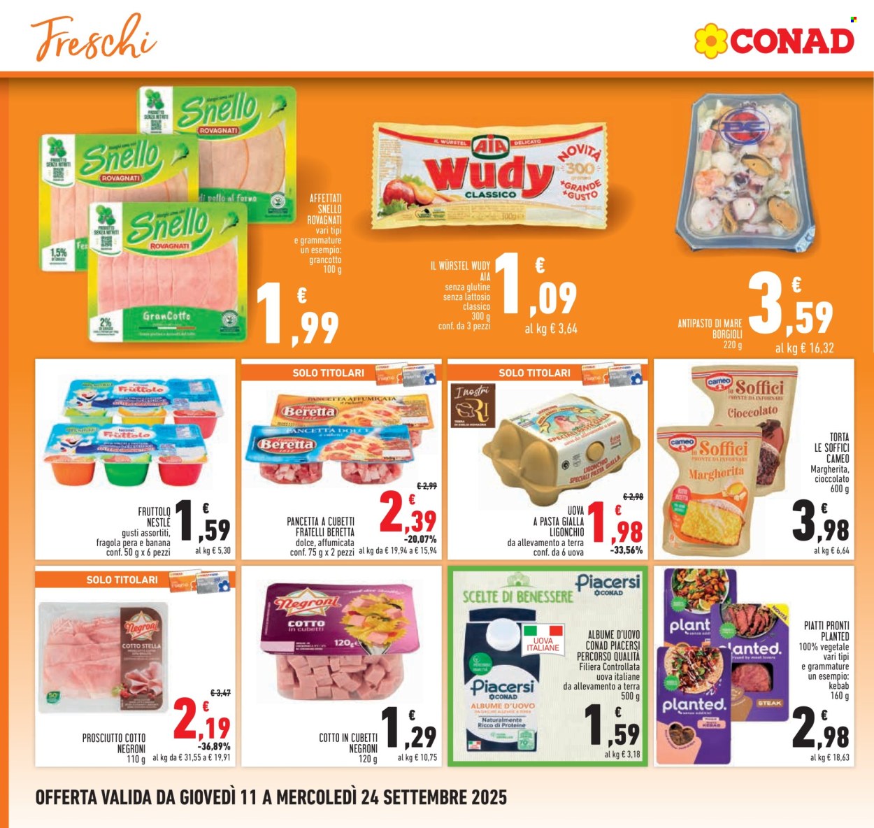 Volantino Conad - 11/9/2025 - 24/9/2025. Pagina 14