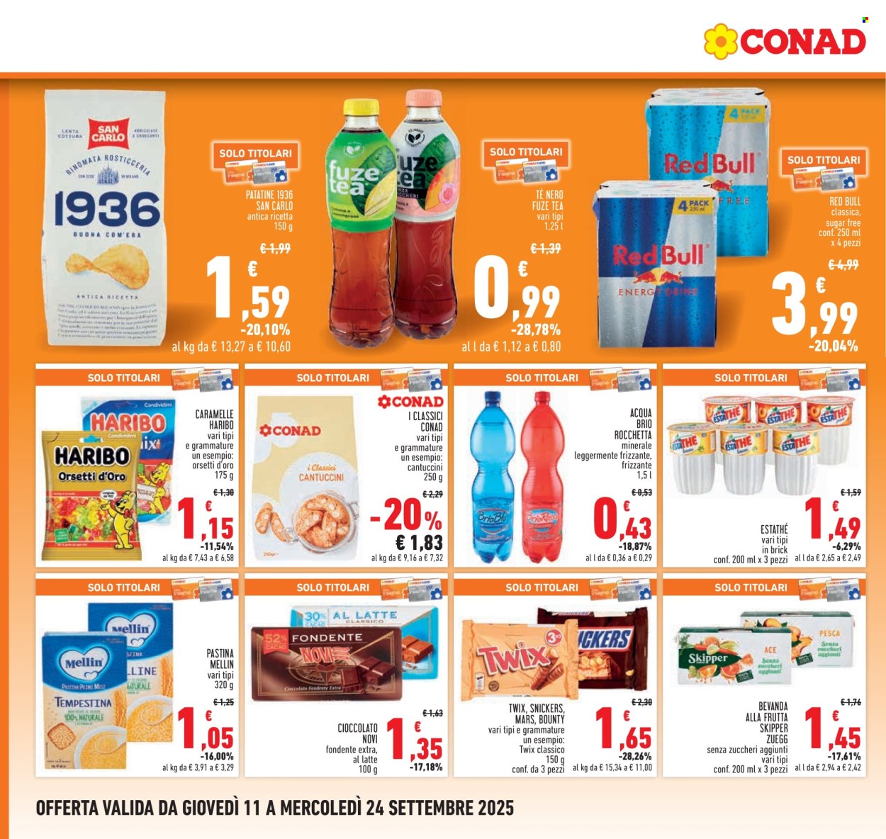 Volantino Conad - 11/9/2025 - 24/9/2025. Pagina 20