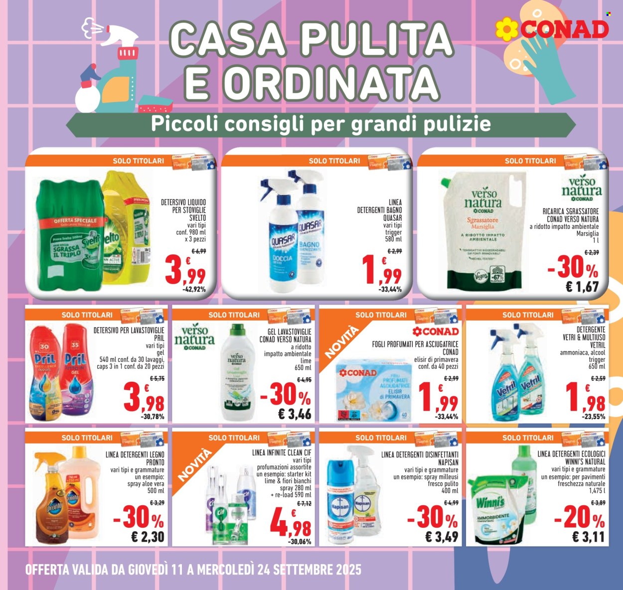 Volantino Conad - 11/9/2025 - 24/9/2025. Pagina 22