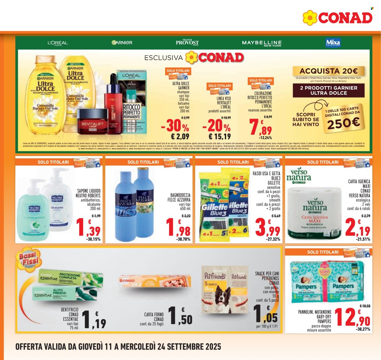 Volantino Conad - 11/9/2025 - 24/9/2025. Pagina 24