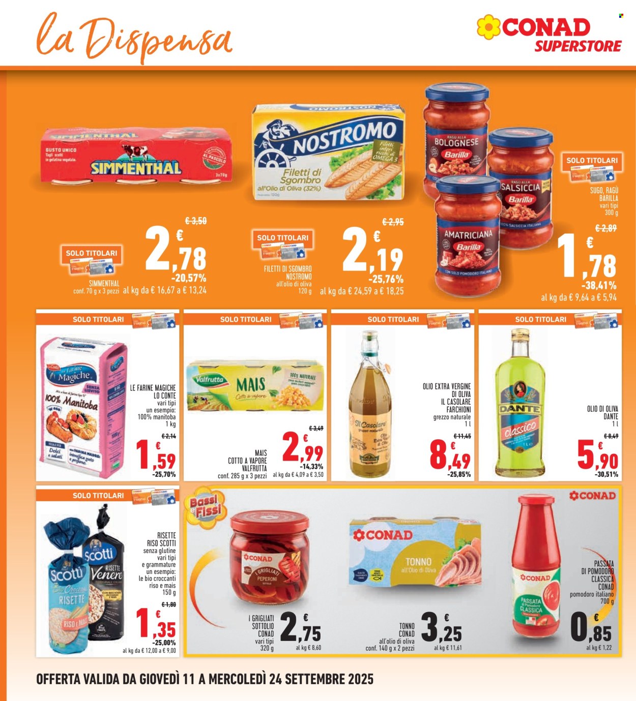 Volantino Conad Superstore - 11/9/2025 - 24/9/2025. Pagina 20