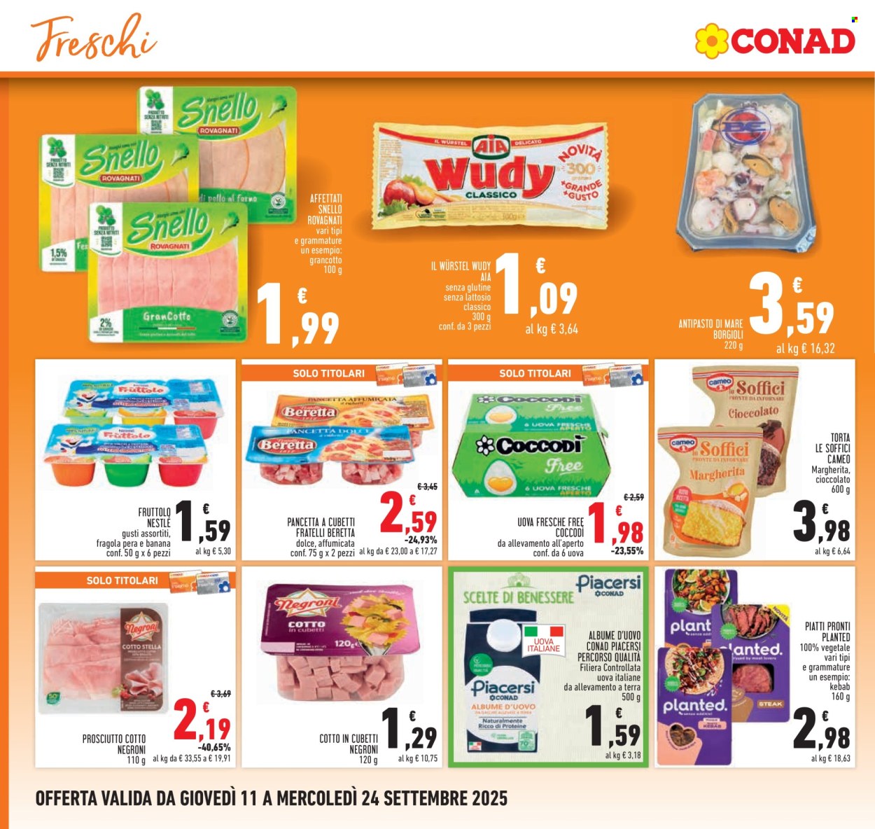 Volantino Conad - 11/9/2025 - 24/9/2025. Pagina 14