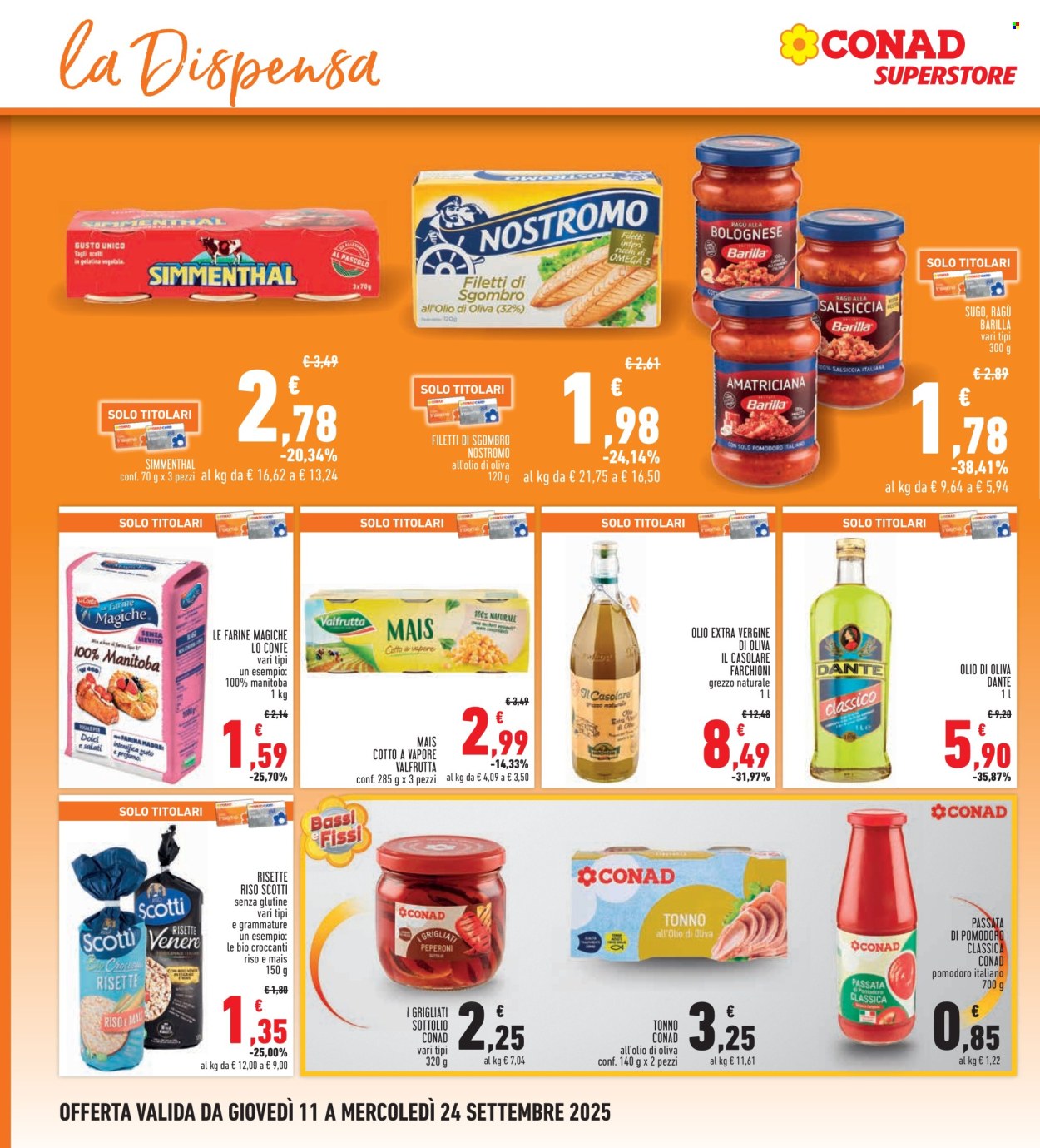 Volantino Conad Superstore - 11/9/2025 - 24/9/2025. Pagina 20