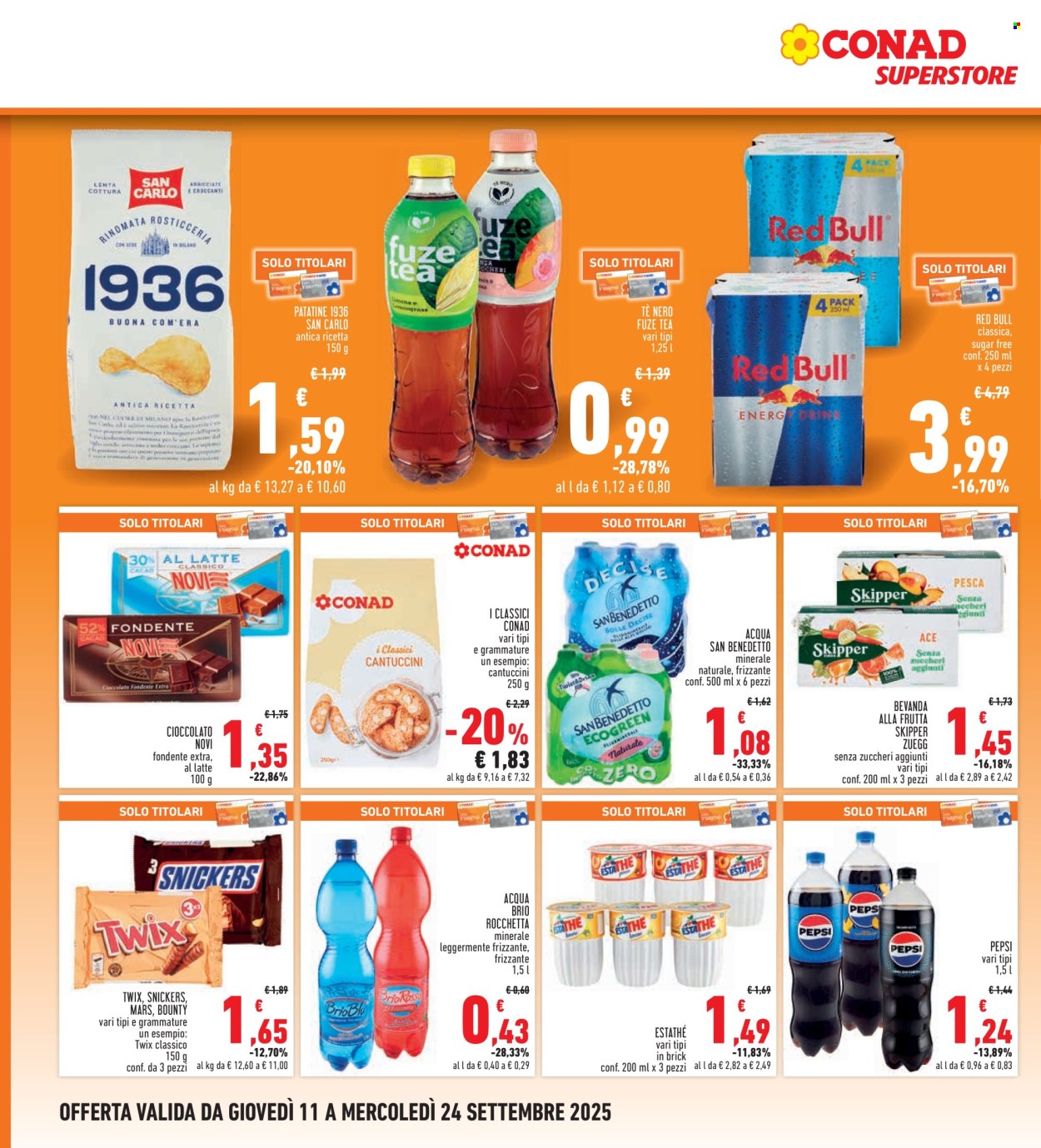 Volantino Conad Superstore - 11/9/2025 - 24/9/2025. Pagina 24