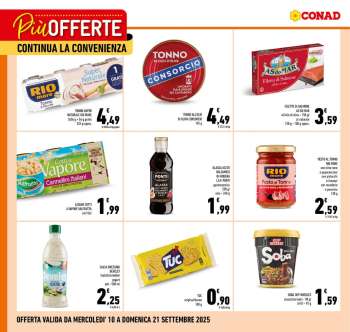 Volantino Conad - 10/9/2025 - 21/9/2025.