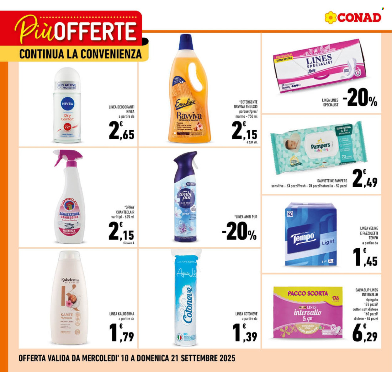 Volantino Conad - 10/9/2025 - 21/9/2025. Pagina 3