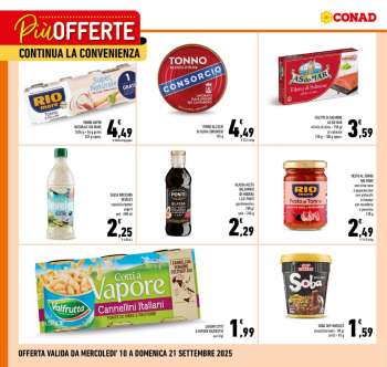 Volantino Conad - 10/9/2025 - 21/9/2025.