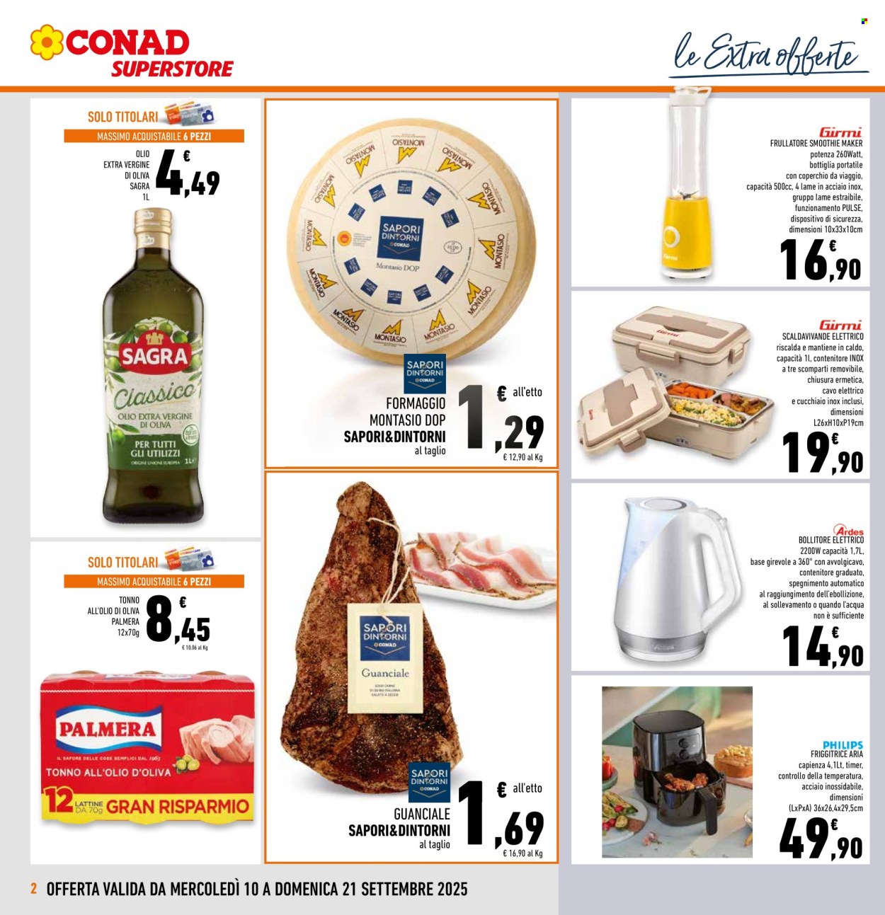 Volantino Conad Superstore - 10/9/2025 - 21/9/2025. Pagina 2