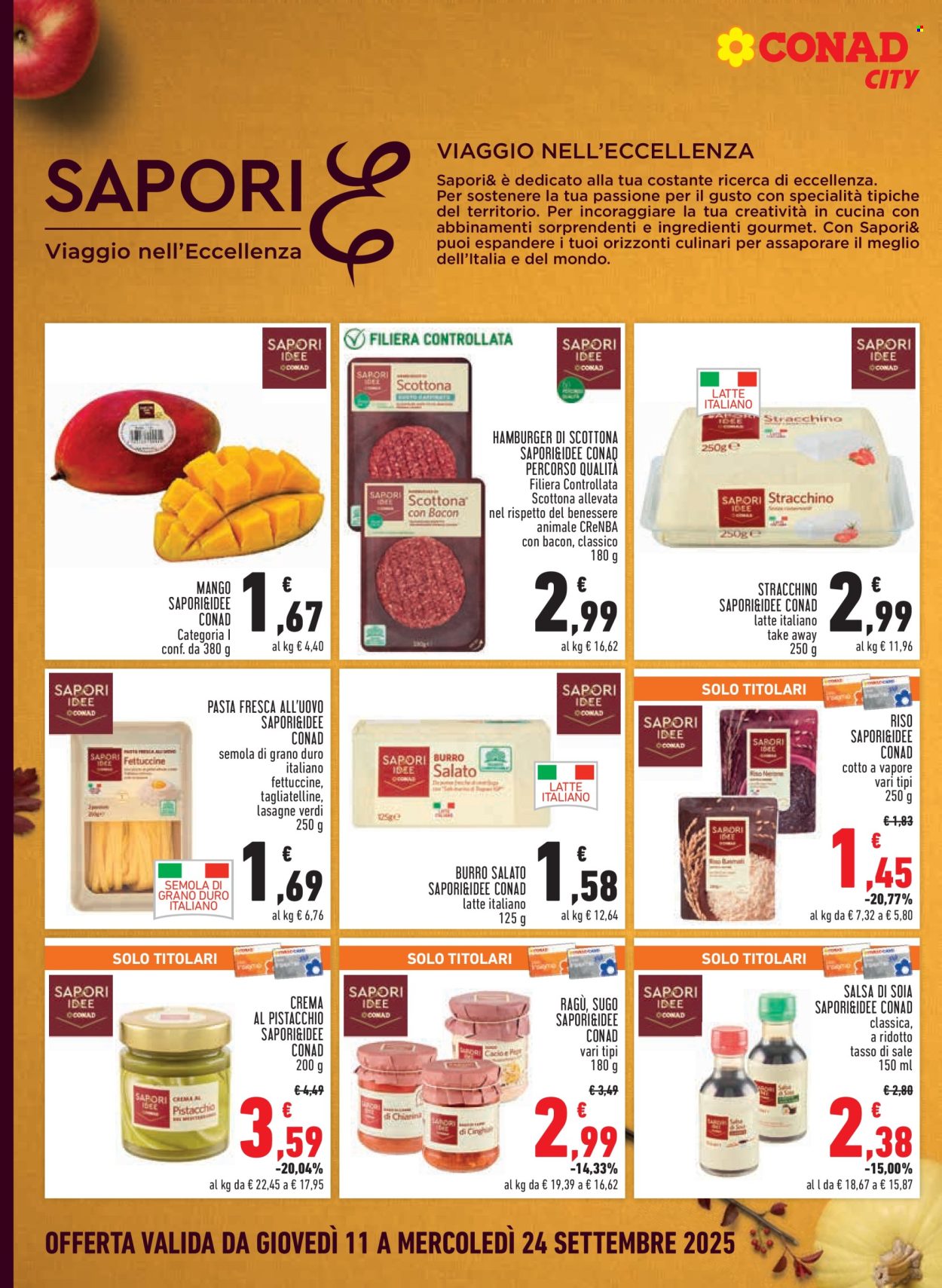 Volantino Conad - 11/9/2025 - 24/9/2025. Pagina 10