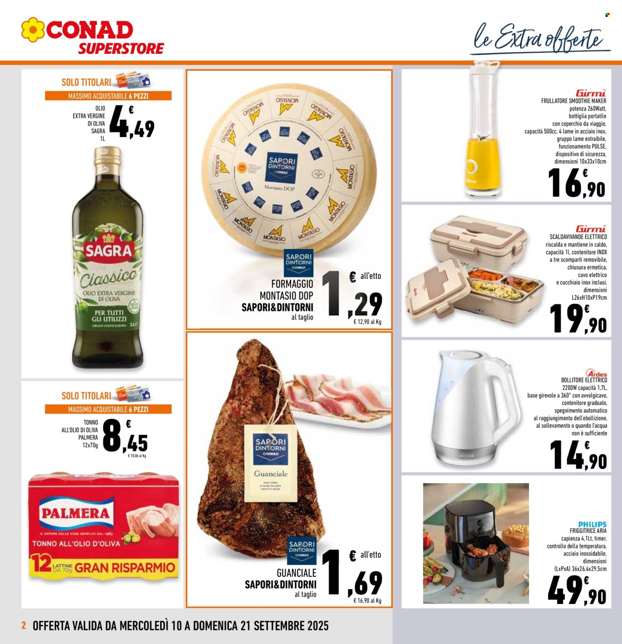Volantino Conad Superstore - 10/9/2025 - 21/9/2025. Pagina 2