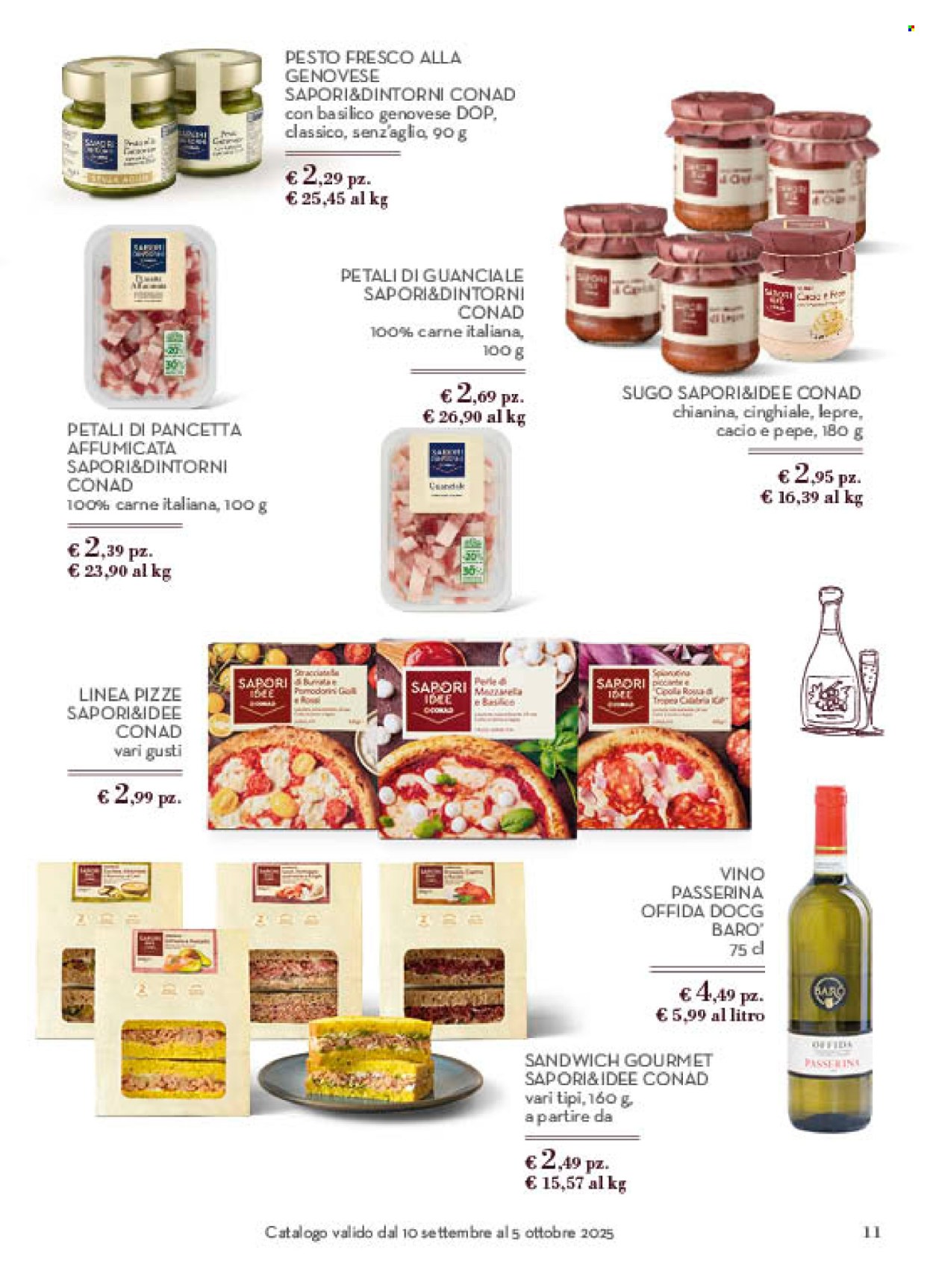 Volantino Conad - 10/9/2025 - 5/10/2025. Pagina 11