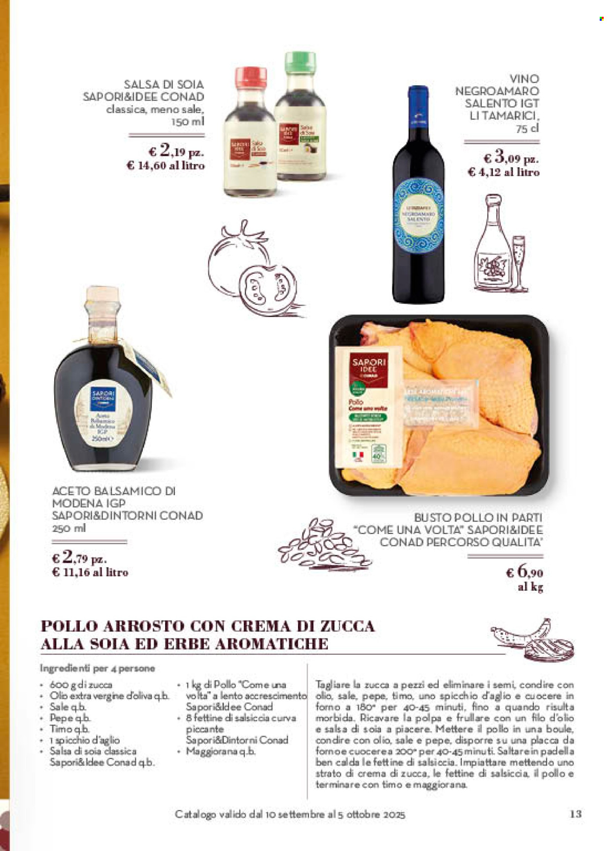 Volantino Conad - 10/9/2025 - 5/10/2025. Pagina 13