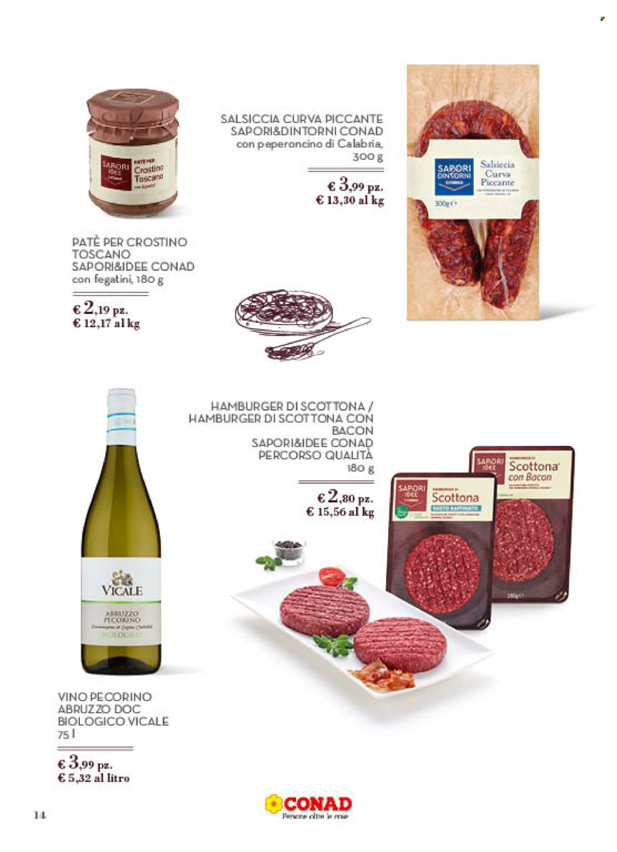 Volantino Conad - 10/9/2025 - 5/10/2025. Pagina 14