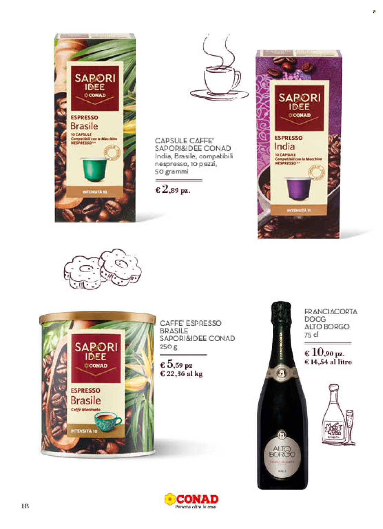 Volantino Conad - 10/9/2025 - 5/10/2025. Pagina 18