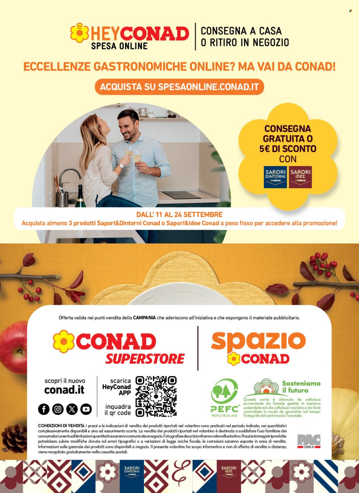 Volantino Conad - 10/9/2025 - 5/10/2025. Pagina 11