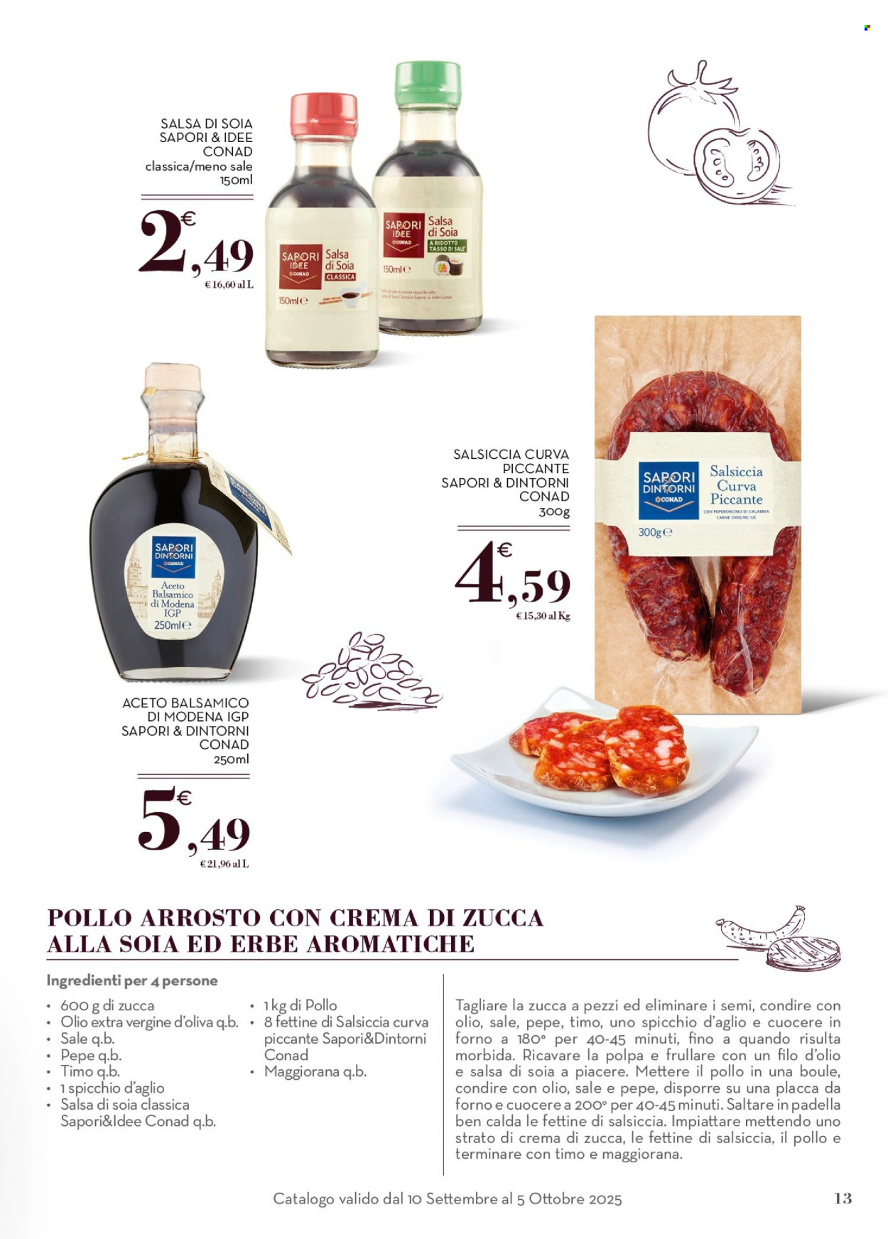 Volantino Conad - 10/9/2025 - 5/10/2025. Pagina 13