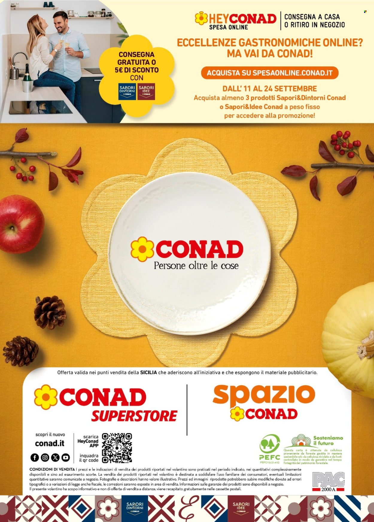 Volantino Conad - 10/9/2025 - 5/10/2025. Pagina 20