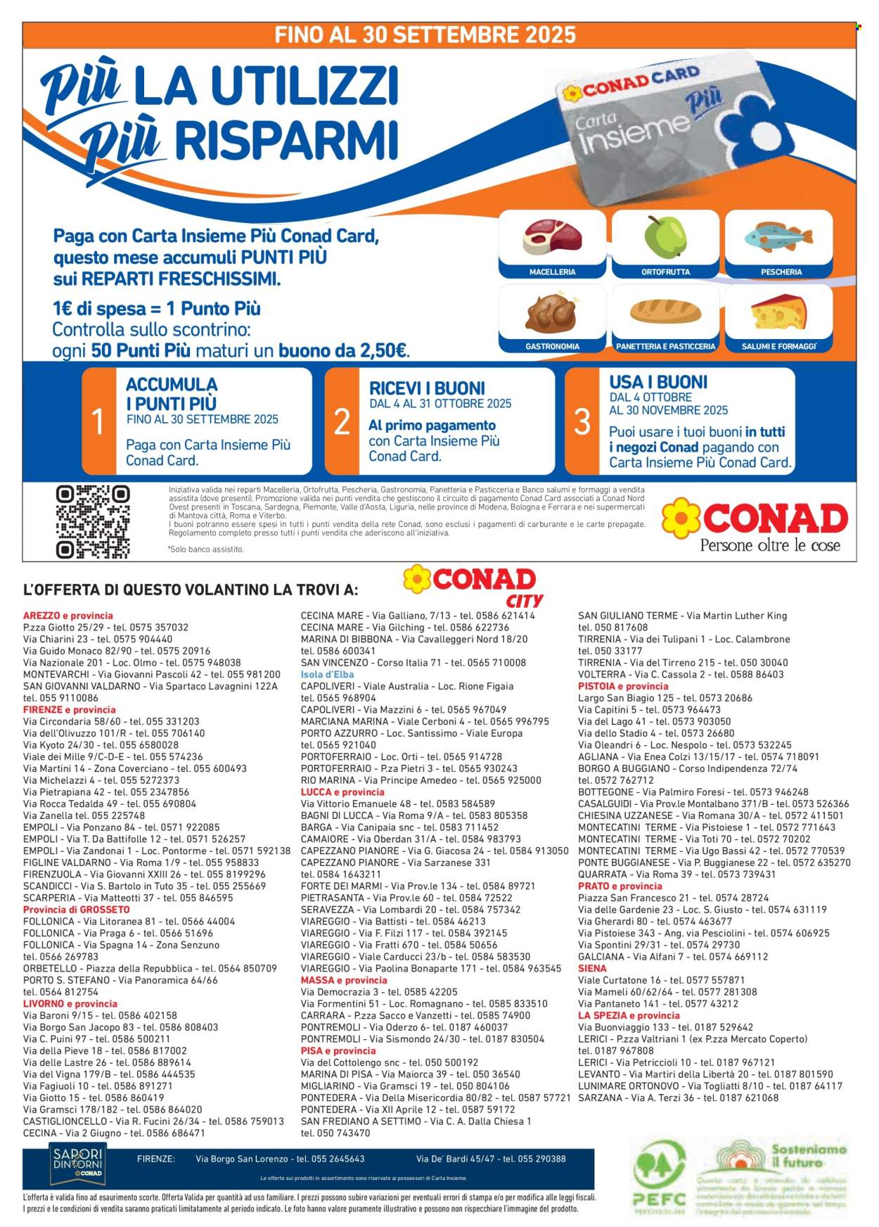 Volantino Conad - 11/9/2025 - 8/10/2025. Pagina 8