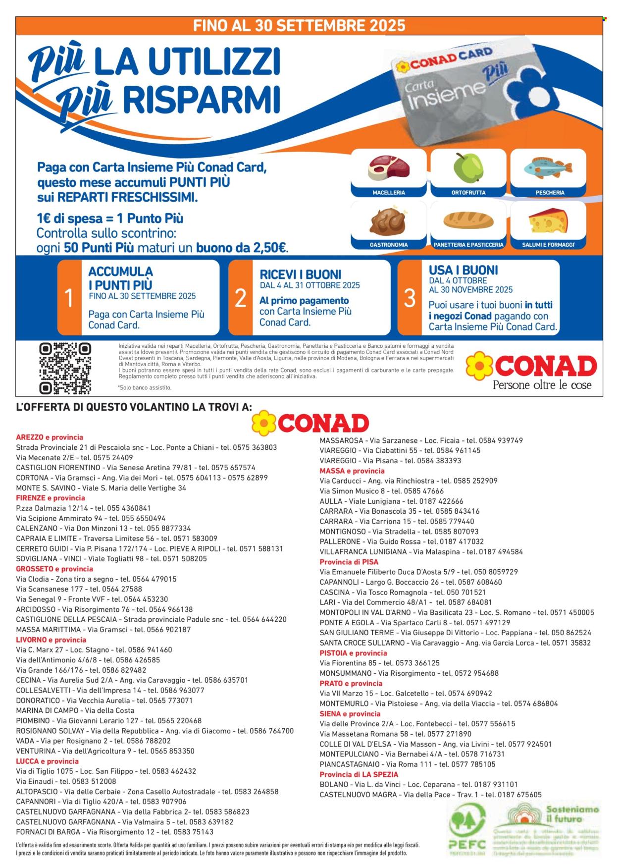 Volantino Conad - 11/9/2025 - 8/10/2025. Pagina 12