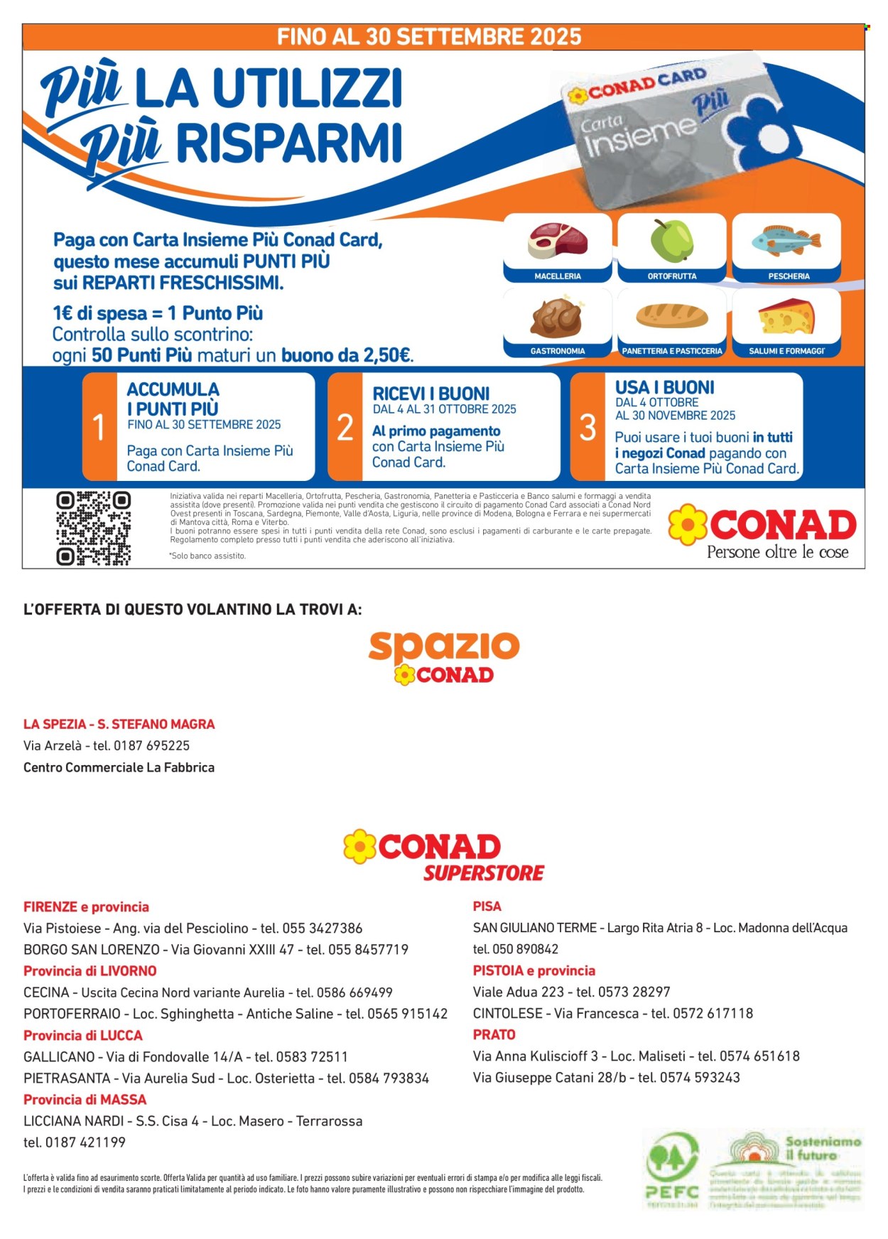 Volantino Conad - 11/9/2025 - 8/10/2025. Pagina 16