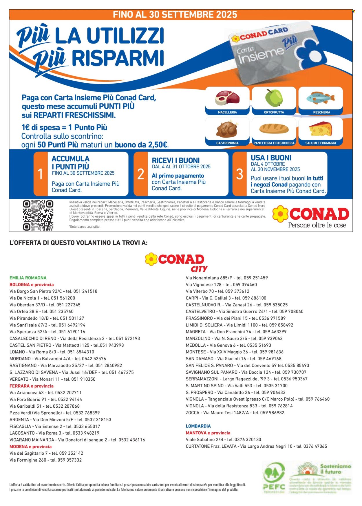Volantino Conad - 11/9/2025 - 8/10/2025. Pagina 8
