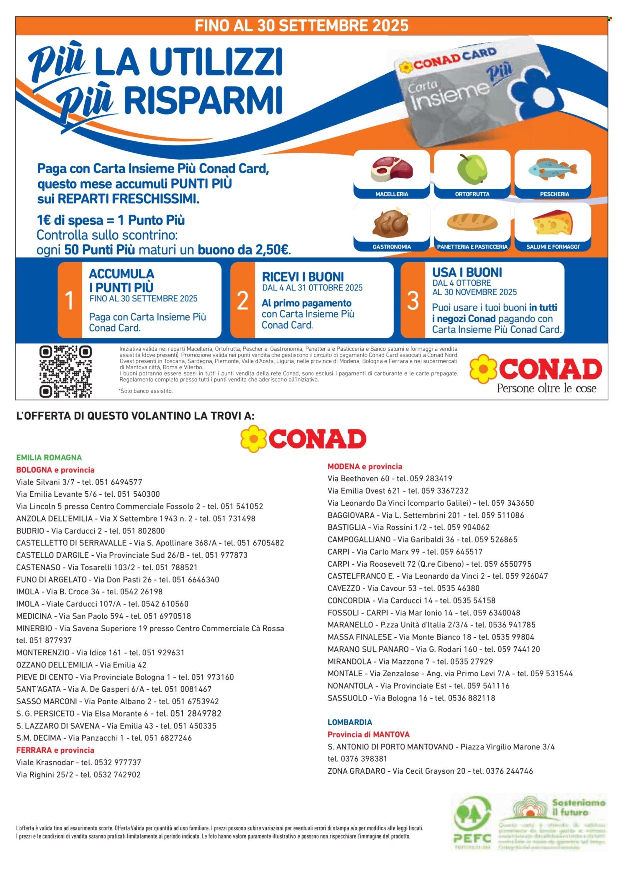 Volantino Conad - 11/9/2025 - 8/10/2025. Pagina 12