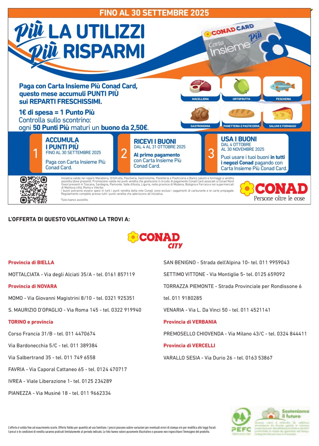 Volantino Conad - 11/9/2025 - 8/10/2025. Pagina 8