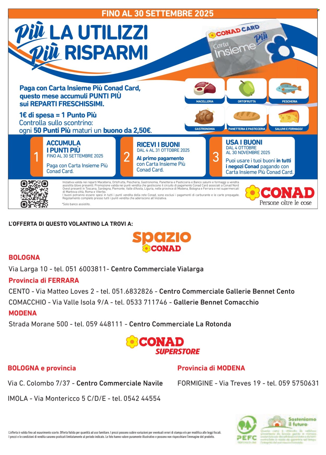 Volantino Conad - 11/9/2025 - 8/10/2025. Pagina 16