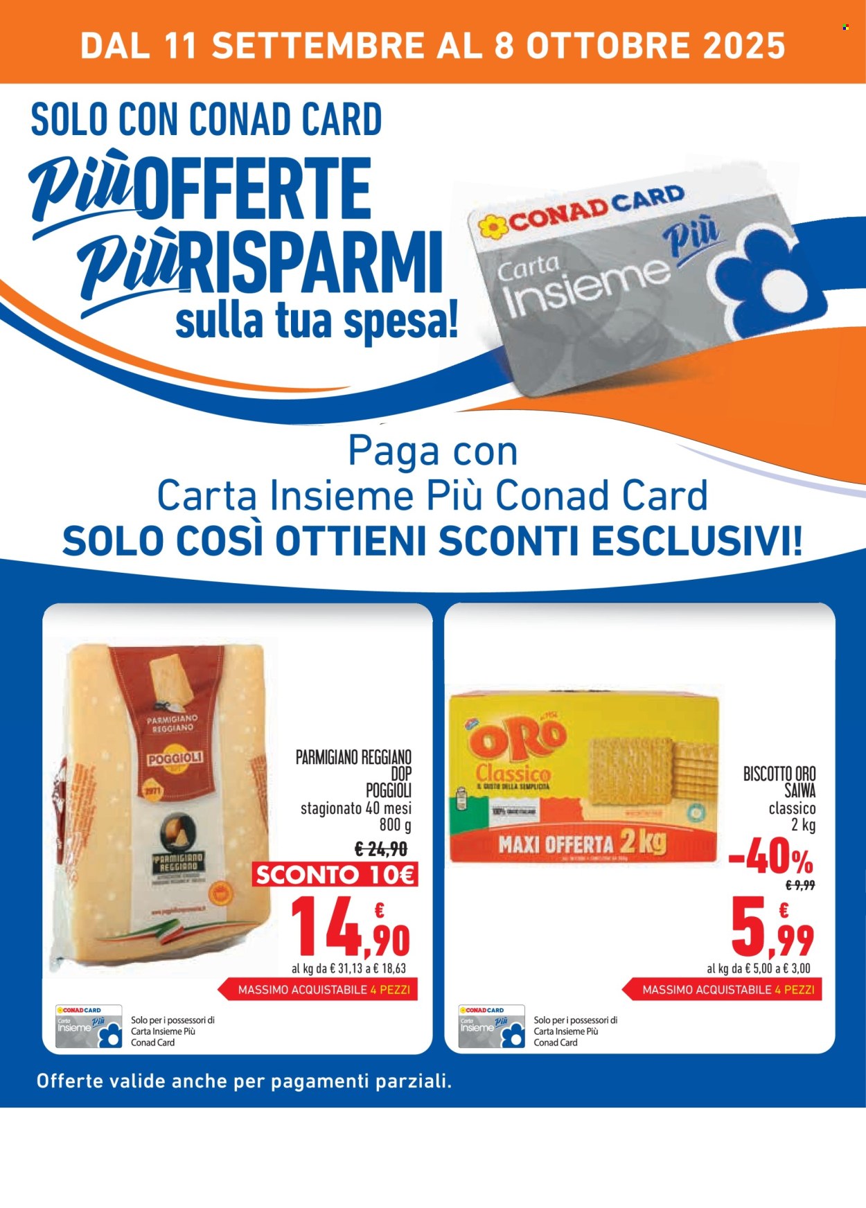 Volantino Conad - 11/9/2025 - 8/10/2025. Pagina 2