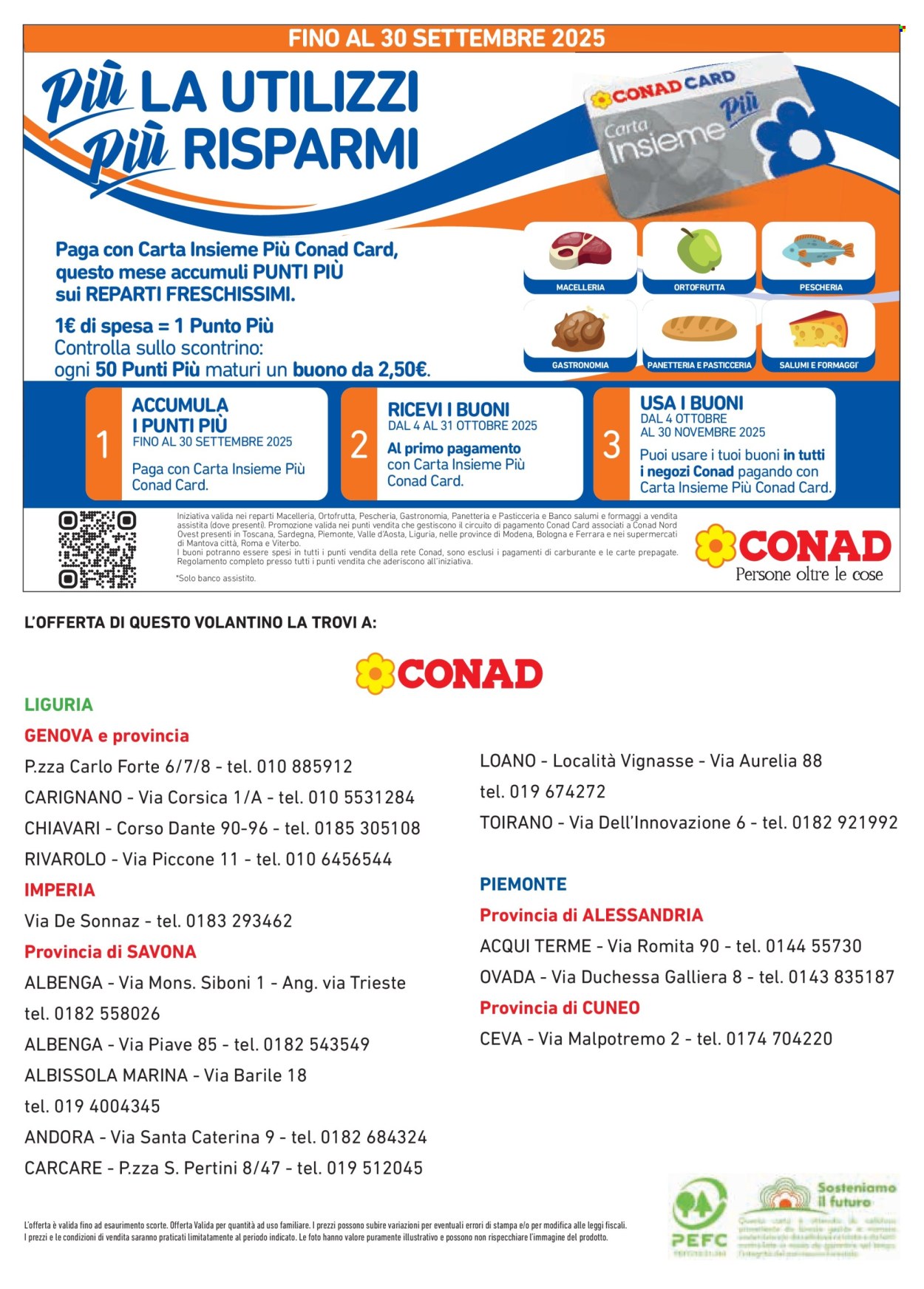 Volantino Conad - 11/9/2025 - 8/10/2025. Pagina 12