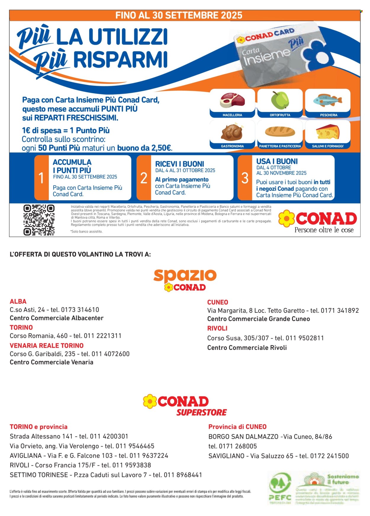 Volantino Conad - 11/9/2025 - 8/10/2025. Pagina 16