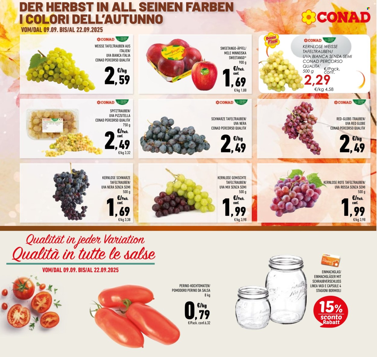 Volantino Conad - 9/9/2025 - 22/9/2025. Pagina 2