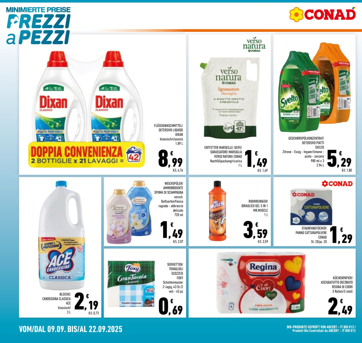Volantino Conad - 9/9/2025 - 22/9/2025. Pagina 22