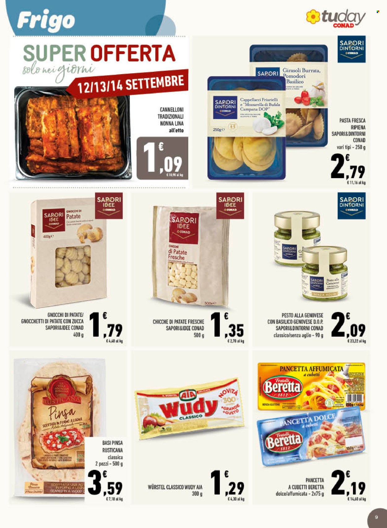 Volantino TuDay Conad - 10/9/2025 - 23/9/2025. Pagina 9