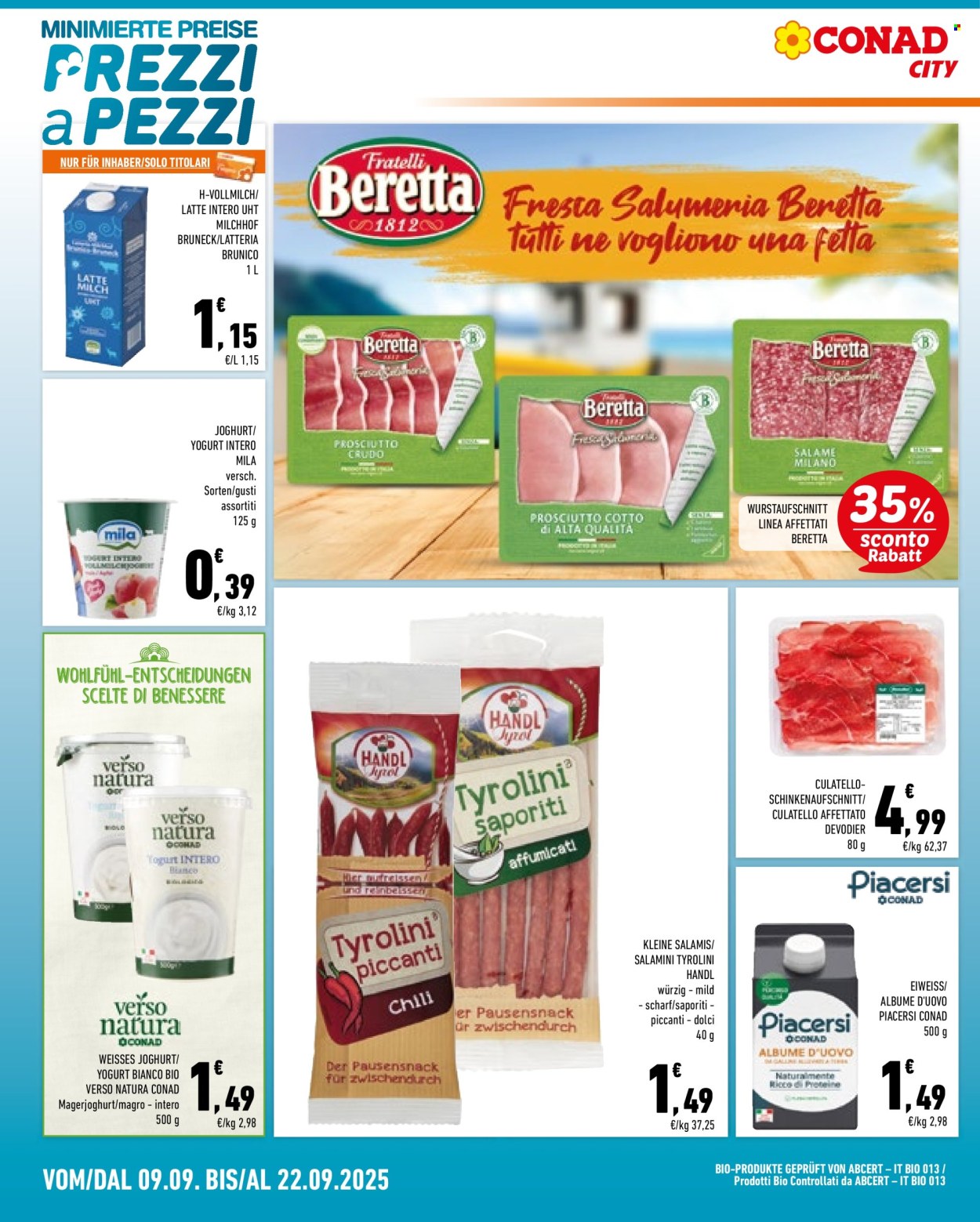 Volantino Conad City - 9/9/2025 - 22/9/2025. Pagina 10