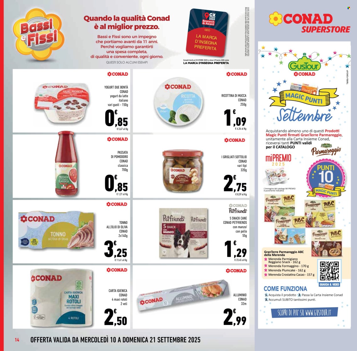 Volantino Conad Superstore - 10/9/2025 - 23/9/2025. Pagina 14
