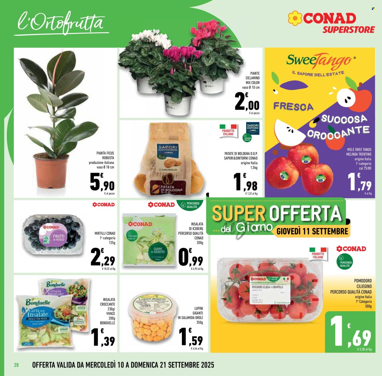 Volantino Conad Superstore - 10/9/2025 - 23/9/2025. Pagina 20