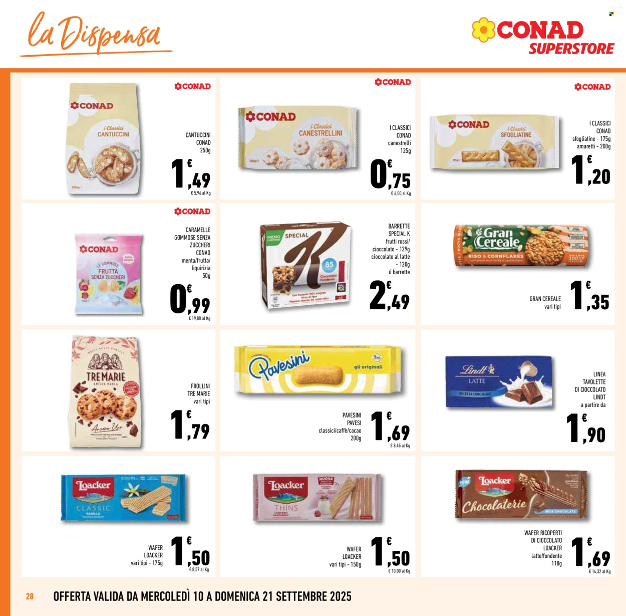 Volantino Conad Superstore - 10/9/2025 - 23/9/2025. Pagina 28