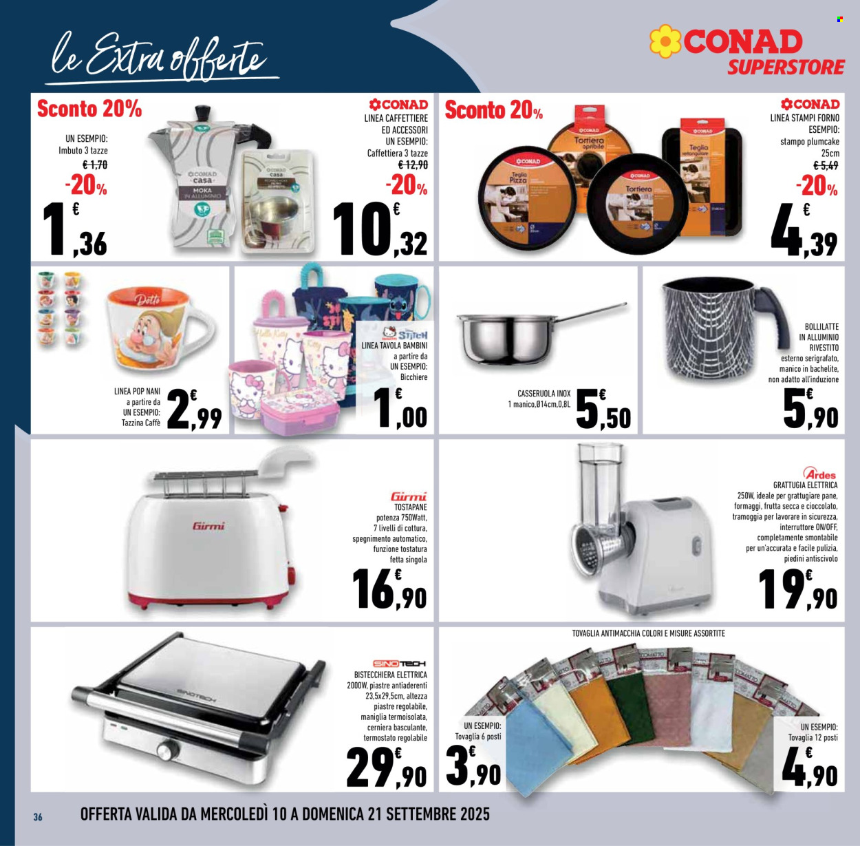Volantino Conad Superstore - 10/9/2025 - 23/9/2025. Pagina 36