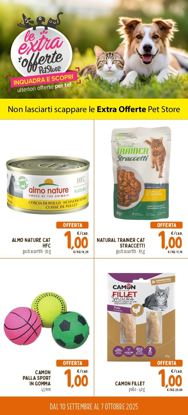 Volantino Pet Store Conad - 10/9/2025 - 7/10/2025. Pagina 1