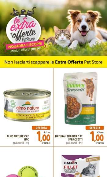 Volantino Pet Store Conad - 10/9/2025 - 7/10/2025.