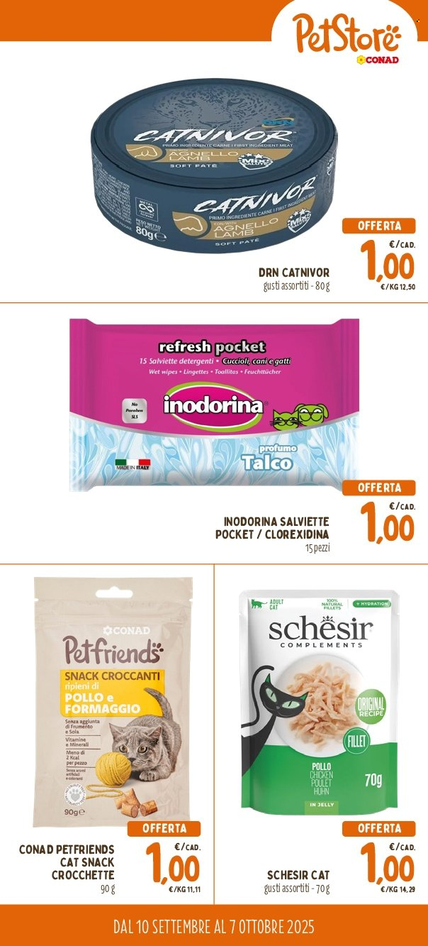 Volantino Pet Store Conad - 10/9/2025 - 7/10/2025. Pagina 2